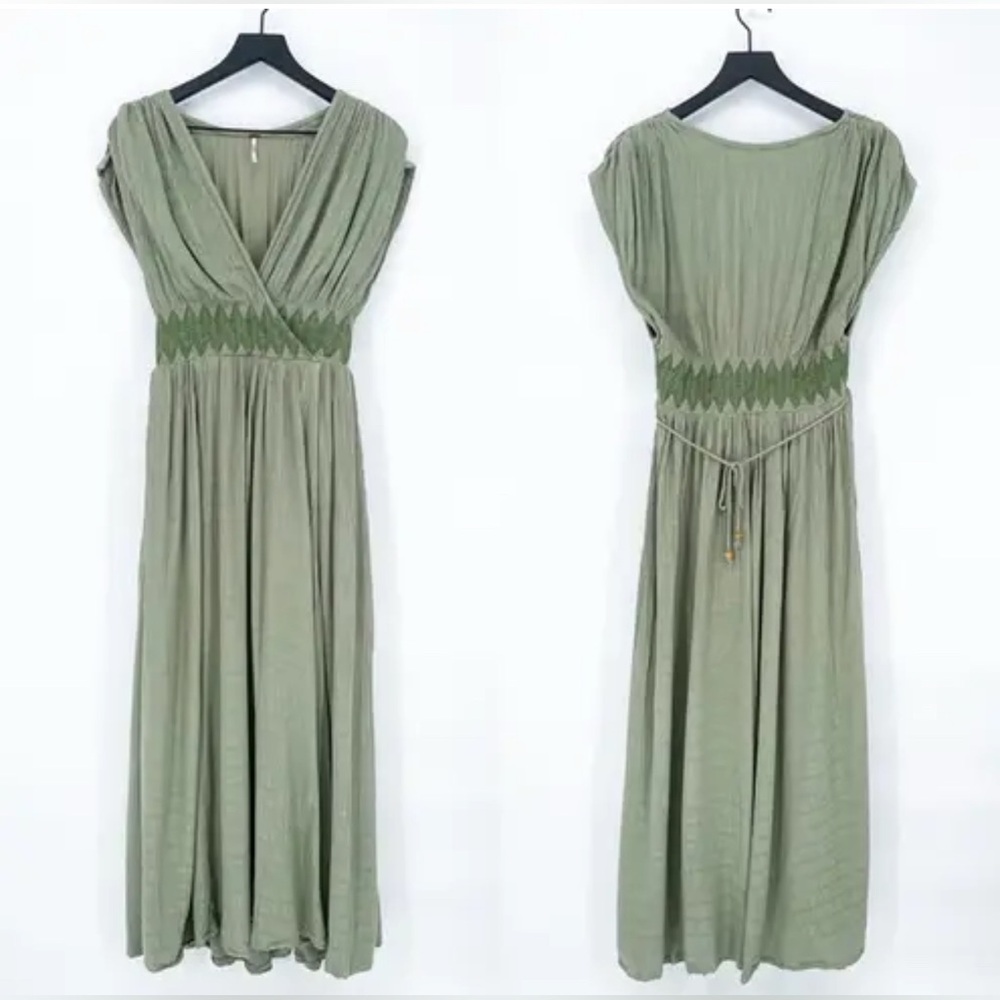 Free People Devon Maxi Dress, MEDIUM NWOT - Picture 3 of 6
